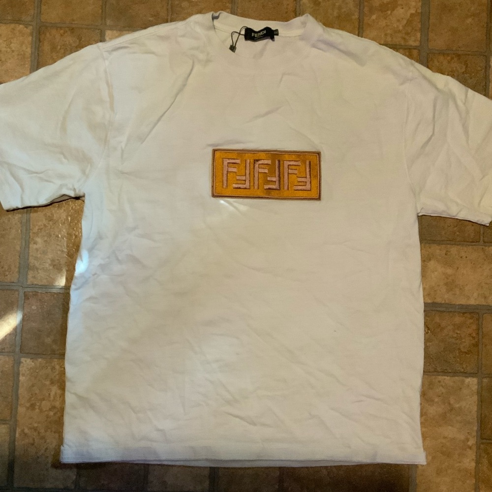 Forever Fendi patch t shirt